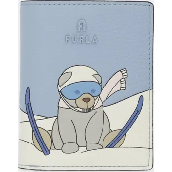 Peněženka Kožená peněženka Furla WP00551.BX4287.4562S modrá 55X, vel. ONE SIZE