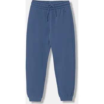 Chlapecké kalhoty Dětské bavlněné tepláky United Colors of Benetton 3J68CF02H.G.Stagionale modrá 95X, vel. 160