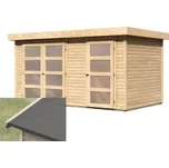 Dřevěný zahradní domek 404x272 cm Lanitplast