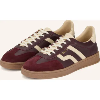 Dámské tenisky Gant Tenisky Cuzima, tmavě červená / béžová
