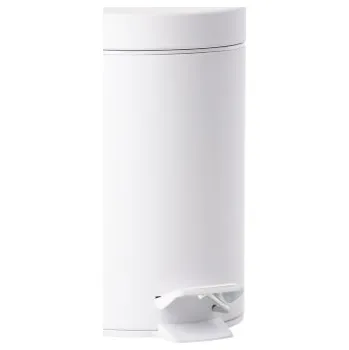 Odpadkový koš Koupelnový pedálový koš Solo, bílá - Zone Denmark
