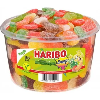 Bonbon Haribo Kyselé medvědí jazýčky box 1350g