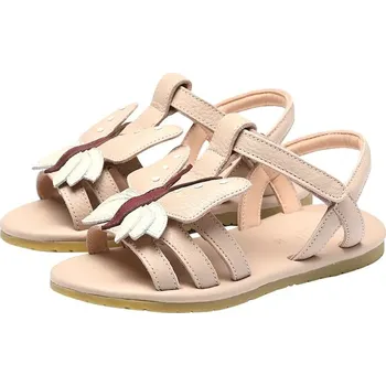 Dívčí sandály Dětské kožené sandály Donsje Iles Sky Sandals Butterfly 2025201.22.28 béžová 02X, EUR 28