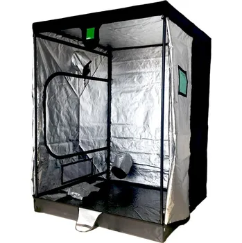 Pěstební box BudBox XL+ (150x150x200 cm) stříbrný