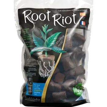 Sazenice Root Riot Rooting Sponges 100 ks - sadbovací kostky
