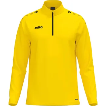 Pánská mikina JAKO ONE mikiná krátký zip žlutá