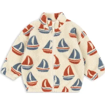 Dívčí bunda Dětská bunda Konges Sløjd JODY TEDDY JACKET GRS KS104868.PPY2 béžová 08X, vel. 110