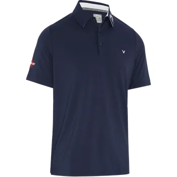 Pánské oblečení Callaway 3 Chev Odyssey Mens Peacoat L Polo košile