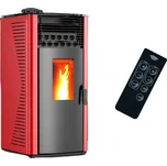 Sannover Peletová kamna Anita 12,2 kW bordó