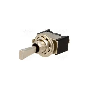 vypínač Přepínač páčkový Polohy 3 SP3T ON-OFF-(ON) 3A/250VAC 20mΩ