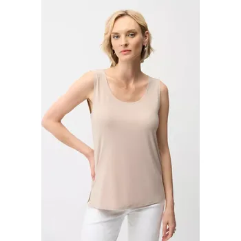 Dámské tričko JOSEPH RIBKOFF dámské tílko béžové s kulatým výstřihem