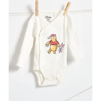 Body Sinsay - Body s dlouhými rukávy Winnie the Pooh - krémová - 847FW-01X - 847FW-01X-62