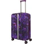 Travelite LASCANA EDITION 65cm Cestovní kufr M Fialová Purple swirl rozšiřitelný