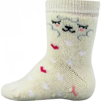 Boma Voxx dětské froté ponožky ABS DONA, srdíčka