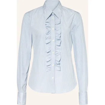 Dámská halenka Ami Paris Dámská Košile S Volánky, tmavě modrá / bílá, 36