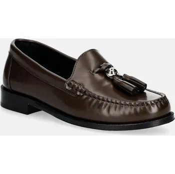 Dámské mokasíny Kožené mokasíny Furla College Loafer YK57FCG.T20000.3388S hnědá 89X, EUR 41