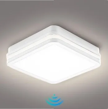 Venkovní osvětlení Brilagi - LED Venkovní svítidlo se senzorem BENE LED/18W/230V 22x22 cm bílá IP54