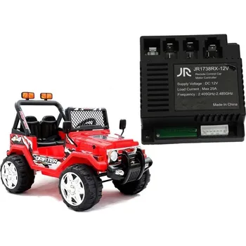 Dětské elektrovozidlo Mamido Řídící jednotka JR1738RX do elektrického vozítka jeep Raptor Drifter