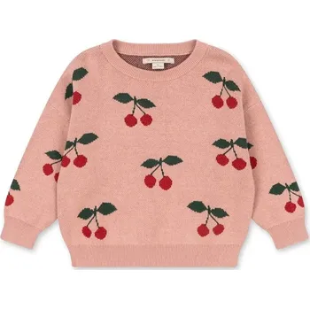 Dívčí svetr Dětský svetr Konges Sløjd LAPIS LUREX BLOUSE KS104928.PPY2 růžová 39X, vel. 86