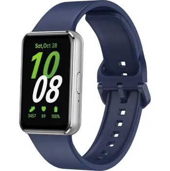 Ostatní příslušenství k chytrým hodinkám eses Silikonový řemínek pro Samsung Galaxy Fit 3 - Tmavě modrý