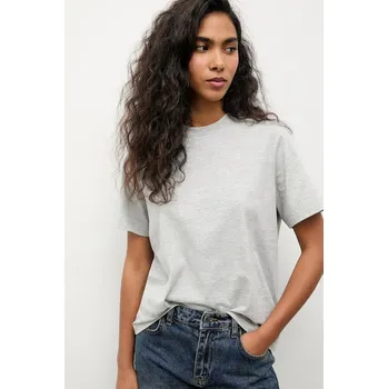 Bavlněné tričko Answear.LAB TR2.tok šedá 90X, vel. S