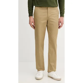 Bavlněné kalhoty Lacoste HH3332 béžová 80X, vel. 46/34