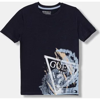 Dívčí tričko Dětské bavlněné tričko Guess L6RI14.K8HM4.PPY2 námořnická modř 59X, vel. 125-135