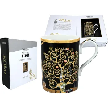 Hrnek Carmani Klimt porcelánový 370 ml