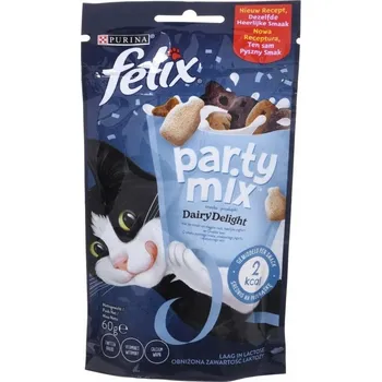 Pamlsek pro kočku Felix Party Dairy Delight 60 g