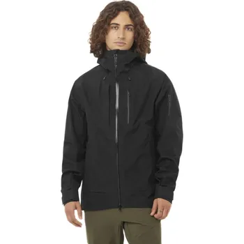 Pánská větrovka Salomon Outline 3L GTX® M LC2536500 - deep black S