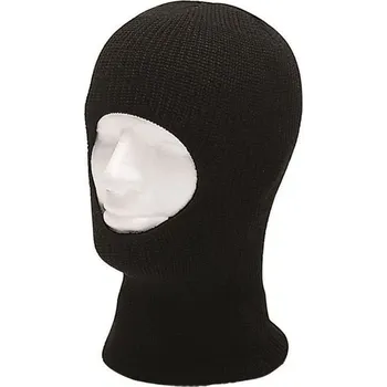 Kukla Kukla ČERNÁ 1 otvor Pletená