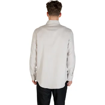 Pánské oblečení Armani Exchange pánská košile Armani černá | šedá 3454496