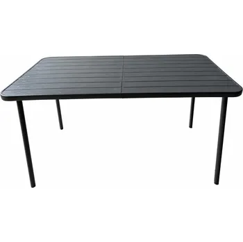 Zahradní stůl Zahradní obdélníkový stůl 140x80x72 cm, tmavě šedý