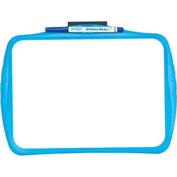 Magnetická kreslící tabulka Oboustranně stíratelná tabulka KEYROAD, modrá