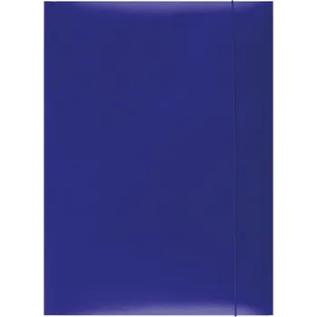 Archivační box Papírové desky s gumičkou - A4, modré, 1 ks