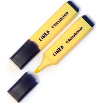 Zvýrazňovač Zvýrazňovač Heykka Linea - pastelově žlutý
