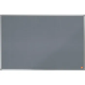 Filcová nástěnka Nobo Essence, 90 x 60 cm, šedá