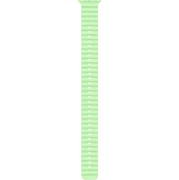 Chytré hodinky Apple Watch 49mm Neon Green Ocean Band Extension - Black Titanium Finish