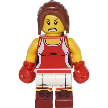 Stavebnice LEGO LEGO Minifigurka Kickboxer, Series 16 col251
