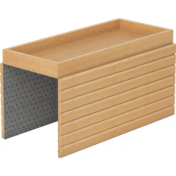 Loketní opěrka Loketní opěrka k pohovkám 45 x 33,5 x 3 cm | přírodní