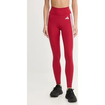 Dámské legíny Tréninkové legíny adidas Performance Essentials KF8557 burgundské 83X, vel. XL