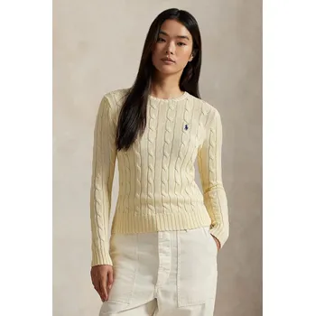 Pánský svetr Bavlněný svetr Polo Ralph Lauren 211971869 béžová 01X, vel. XL