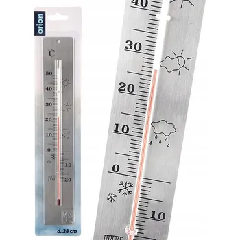 Domácí teploměr Orion 152870 stříbrný