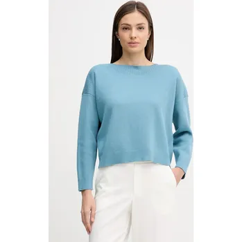 Pánský svetr Svetr z vlněné směsi United Colors of Benetton 10ICD10GC modrá 95X, vel. M