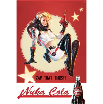 Plakát Plakát Fallout: Nuka Cola (61 x 91,5 cm)