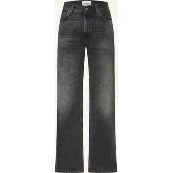 Dámské džíny Haikure Dámské Rovné Džíny Korea, l902c authentic black, 36