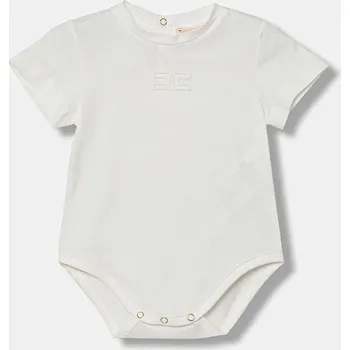 Kojenecký body Bavlněné kojenecké body Elisabetta Franchi ENBD007.0.JF054 béžová 01X, vel. 68