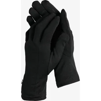 Cyklistické rukavice Vlněné rukavice Mons Royale Volta Merino Glove Liner - black/black