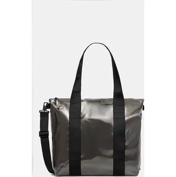 Kabelka Taška Rains 14160 Tote Bag Mini W3 14160.150 stříbrná SLV, vel. ONE SIZE