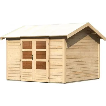 Zahradní domek Dřevěný zahradní domek THERES 7 Lanitplast